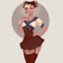 do cute disney cartoon portrait