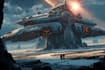 design a sci fi spaceship design