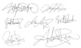 create a unique signature or a personal autograph