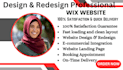 design odoo wix booking website, wix website redesign wix website wix restaurant