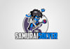 do modern high quality super custom samurai logo