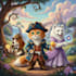 create a unique disney pet portrait