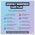 do secure wordpress monthly website maintenance, optimize, security and support
