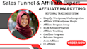 set up redtrack affiliate referral system loyalty program shopify wordpress wix