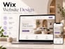 design or redesign your wix website professionally