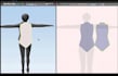 3d second life avatar model, 3d clothing, 3d second life mesh, game garment