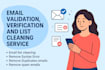 clean and verify your bulk email list