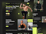 design modern fitness website, gym and workout website