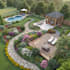 do landscape design, garden design, backyard, pool, terrace