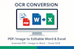 convert scanned pdf or image to editable word using ocr