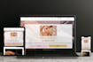 create a responsive website using HTML, CSS, and javascript