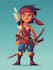 do simple 2d game characters