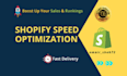 speed optimize shopify store for faster load time and better sales