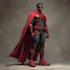 create a superhero with dynamic and epic style