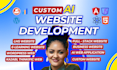 build ai website software, elearning course, learndash lms website development