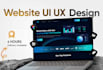 do figma website design, website ui ux design, ui ux design