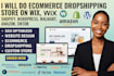 do ecommerce dropshipping store on wix shopify wordpress walmart amazon tiktok