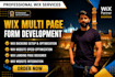 create wix website design and redesign wix website development using wix
