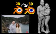 convert 2d to 3d model from image or sketch drawing for stl file 3d printing