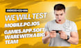 be your game and software tester