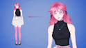 draw and rig a custom 2d vtuber design, live2d vtuber model vtuber outfit