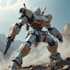 make your robotic mecha in dynamic poses