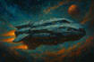 model hard surface scifi vehicles, spaceships