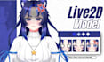 create live2 vtuber model, anime avatar, live 2d rigging vtuber character design
