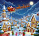 christmas book illustration, christmas