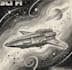 make a sci fi spaceship art