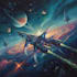 do a sci fi spaceship art