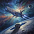 create a sci fi spaceship design