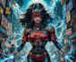 draw superhero action comic book page graphic novel