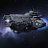 create a sci fi spaceship design