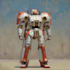 illustrate powerful mecha illustrations with strong anatomy