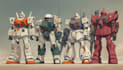 design original futuristic mecha with sharp details