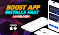 create a mobile app promo video with custom ui animation