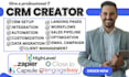 engagebay capsule close io crm lead pipeline automation ghl zapier integration