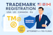 provide uspto trademark search and registration services