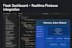 build a python flask web app, admin dashboard, rest API, and firebase backend