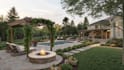 do landscape design backyard front yard fire pit pergola pool