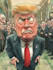 make  a political cartoon art