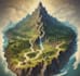 do fantasy map illustration