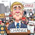 do funny political cartoon and comic
