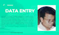 do data entry, copy paste, and excel work