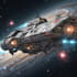 do a sci fi spaceship art