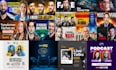 produce an engaging podcast thumbnail and optimized title