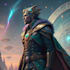 create fantasy, sci fi, character with hyperrealistic style