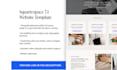 canva website design, canva landing page, canva website, canva mockup design