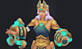 create stylized 3d models with hand painted textures